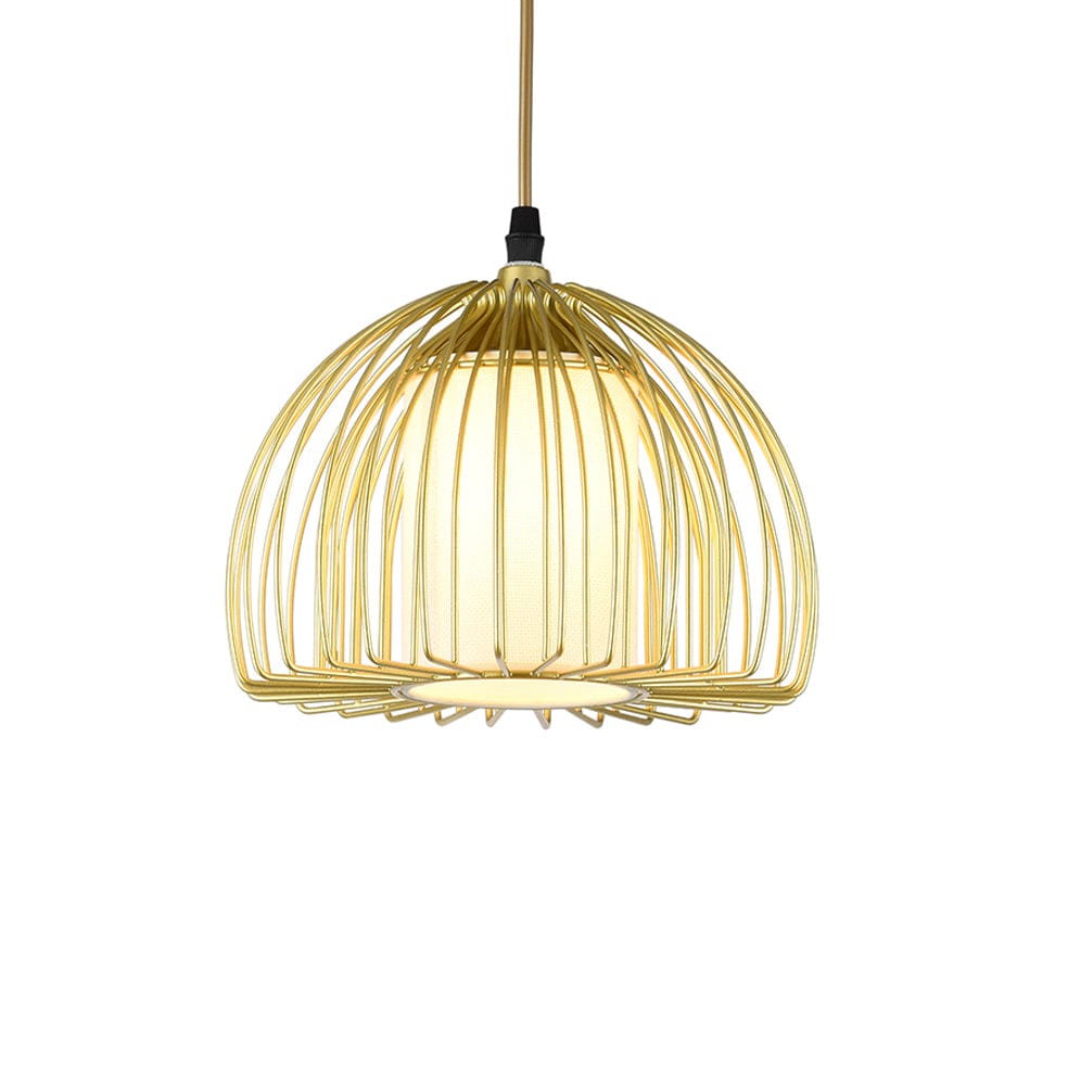 The Lighting Club Pendant Lights Small Sunbeam Metal Pendant Light Gold P1320 6009551809494