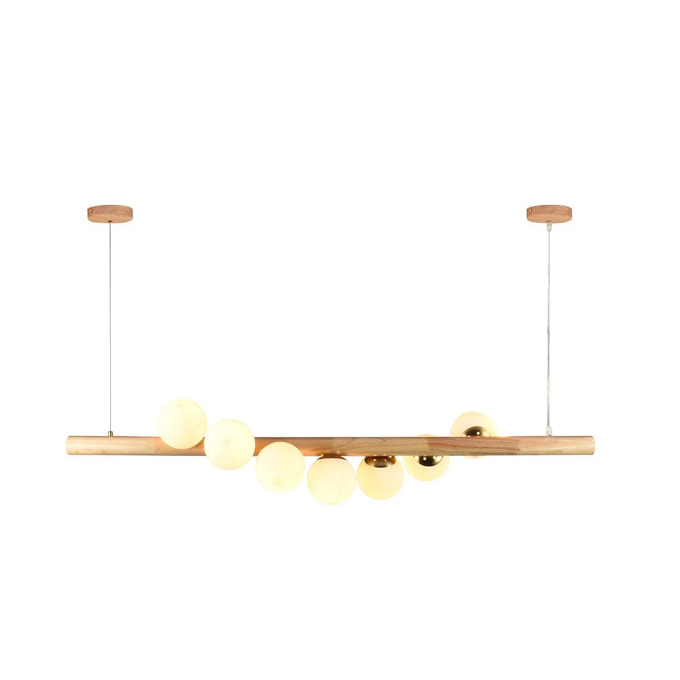 The Lighting Club Pendant Lights Astral Beam Wooden Pendant Light P1334 6009551809654