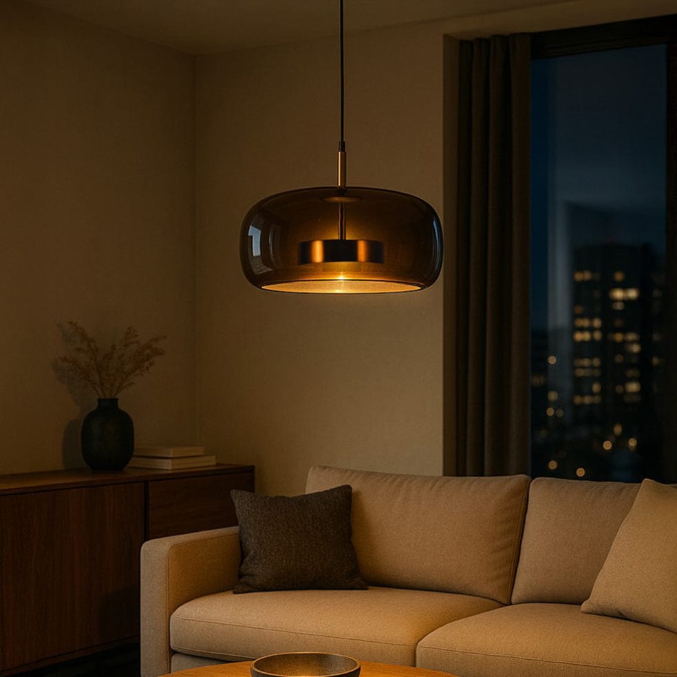 The Lighting Club Pendant Lights Irena Glass LED Pendant Light P1336 6009551809678