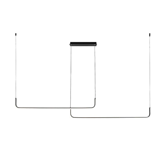 The Lighting Club pendant light Aro Pendant Light – Black LED 40W P1371 6009551811565