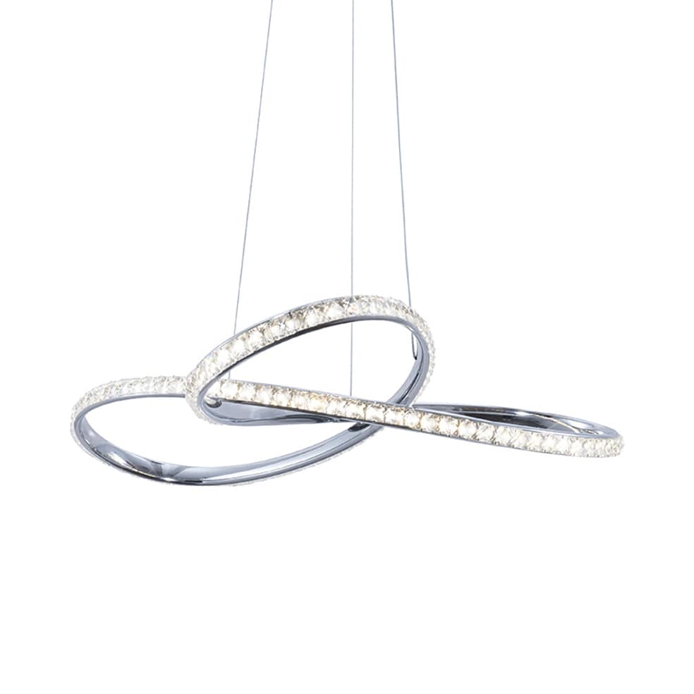 The Lighting Club pendant light Brillia Pendant – Chrome LED 40W P1373 6009551811589