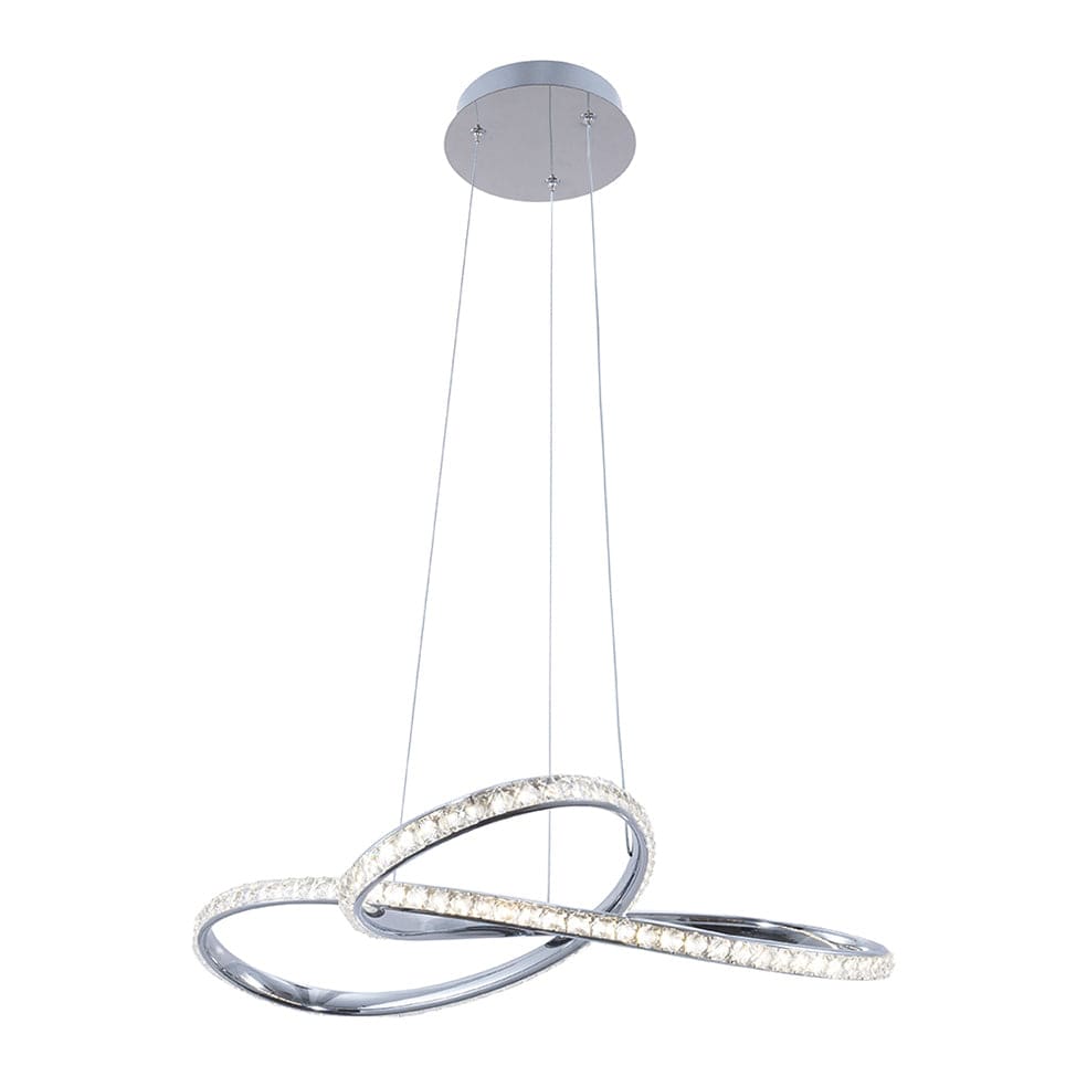 The Lighting Club pendant light Brillia Pendant – Chrome LED 40W P1373 6009551811589