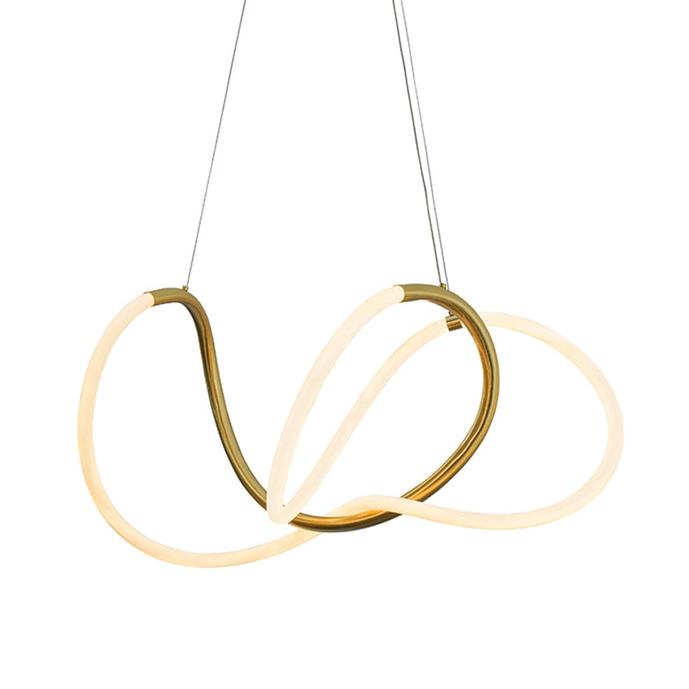The Lighting Club pendant light Aeris Pendant – Gold LED 30W P1375 6009551811602