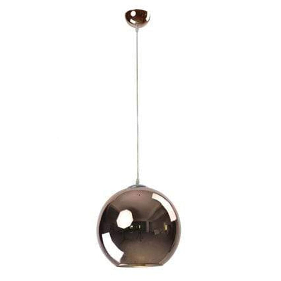 The Lighting Club Pendant Copper Mercury Pendant Light | Copper, Chrome or Opal P431C 6007328358077