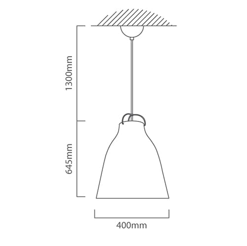The Lighting Club lighting Memphis Pendant Light Black Metal Oversized P475 6007328367147