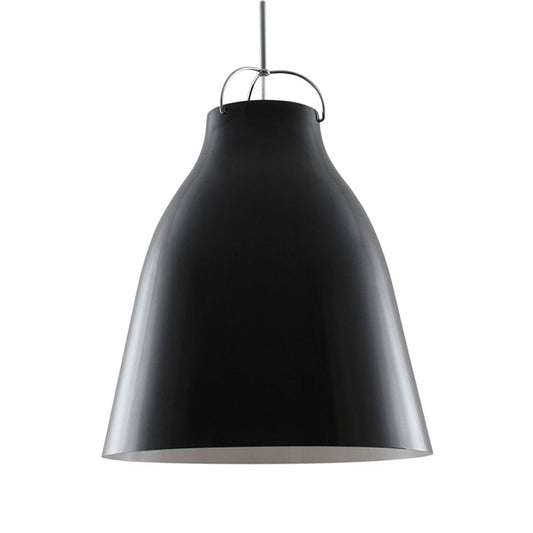 The Lighting Club lighting Memphis Pendant Light Black Metal Oversized P475 6007328367147