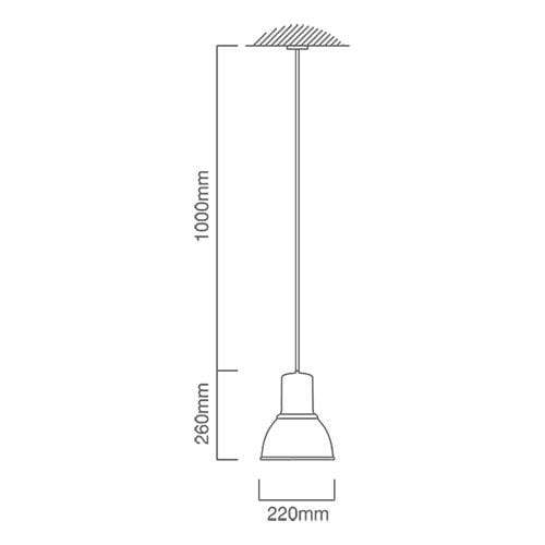 The Lighting Club Audion Pendant