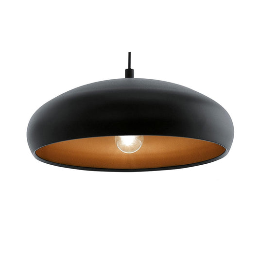 The Lighting Club Pendant Black Mogano Pendant Light Metal | Black or White P685B 9002759946050