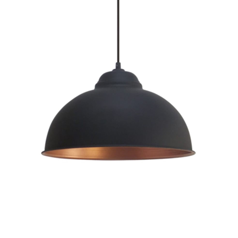 The Lighting Club Pendant Truro Metal Pendant Light Black P700 9002759492472