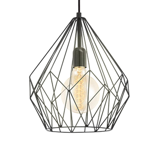 The Lighting Club Pendant Black Tear Steel Pendant Light | Black or Copper P704B 9002759492571