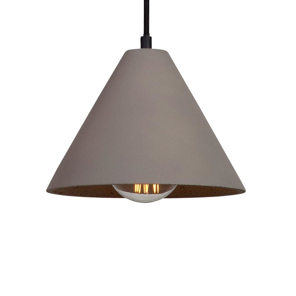 The Lighting Club pend Concrete Cone Pendant Light Grey P748 6007328381006