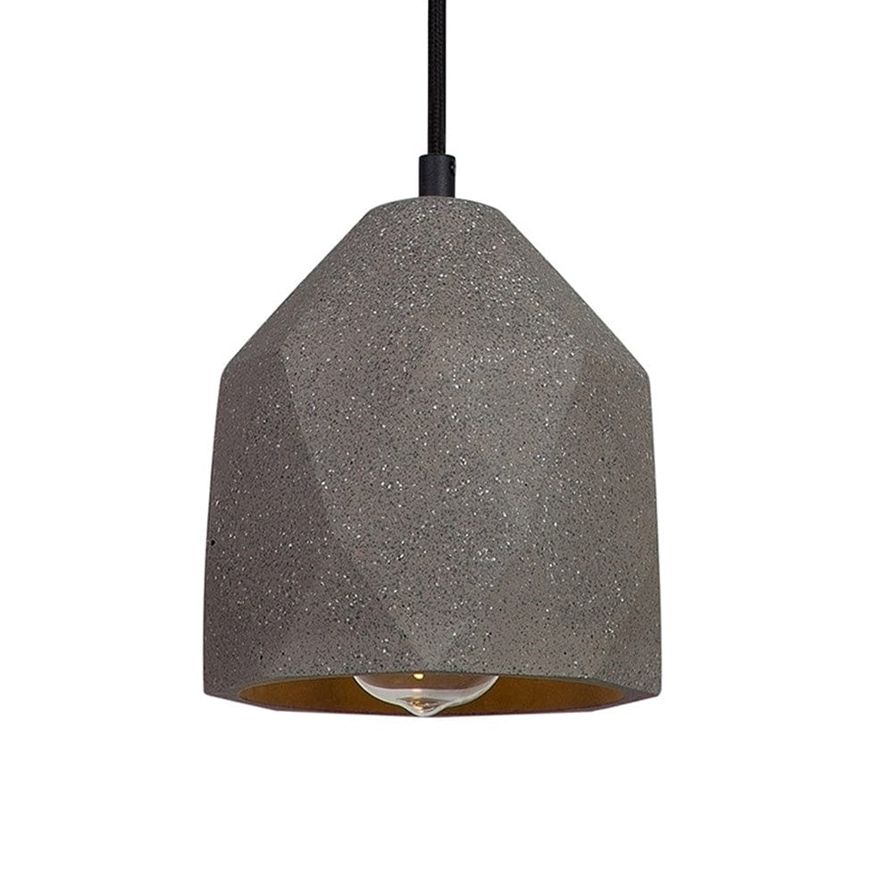 The Lighting Club Pendant Prism Cement Pendant Light Grey P751 6007328381037