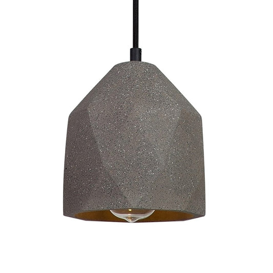 The Lighting Club Pendant Prism Cement Pendant Light Grey P751 6007328381037