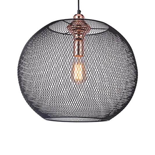 The Lighting Club Pendant Ball Steel Mesh Pendant Light Copper P770 6007328382652