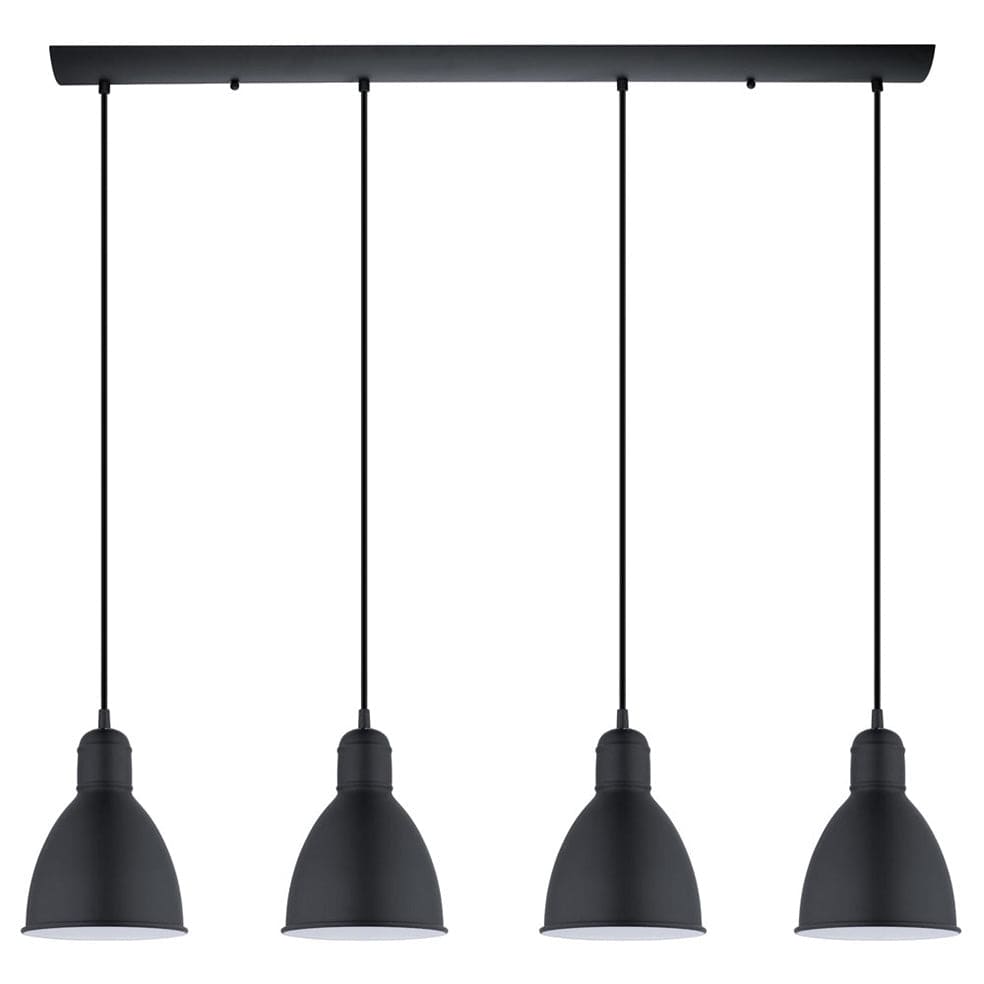 The Lighting Club Pendant Priddy Steel Pendant 4 Light P821B 9002759494667
