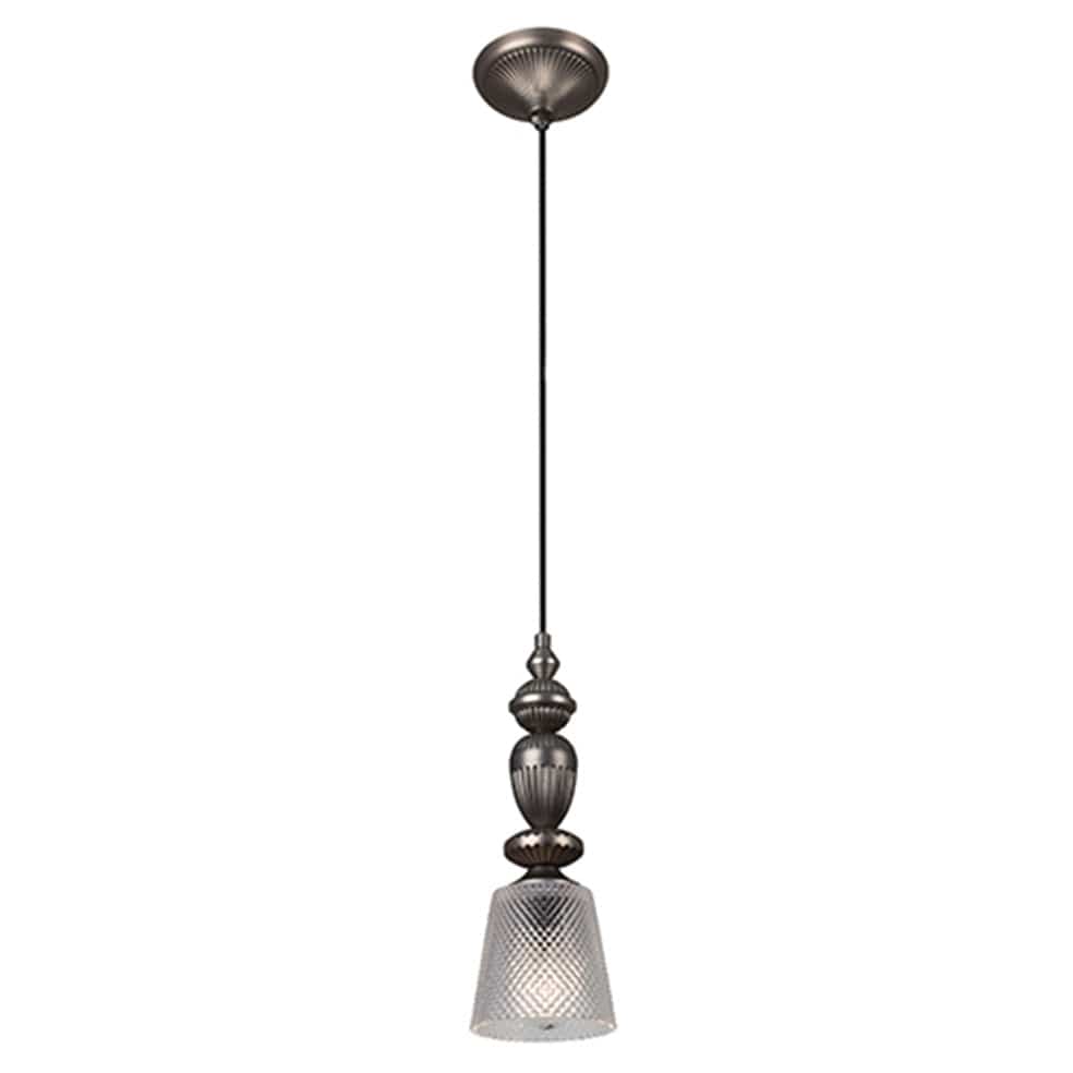 The Lighting Club Pendant Nottingham Glass and Metal Pendant Light P857EU 6007328386377