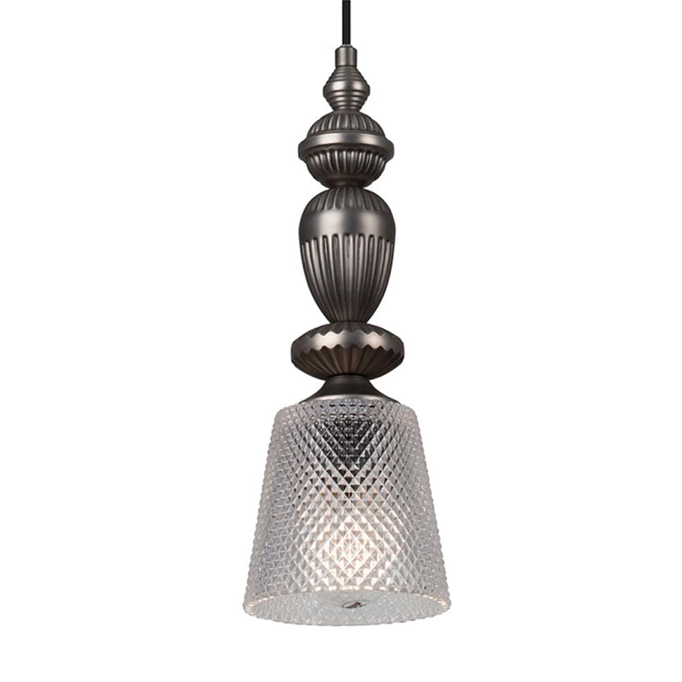 The Lighting Club Pendant Nottingham Glass and Metal Pendant Light P857EU 6007328386377