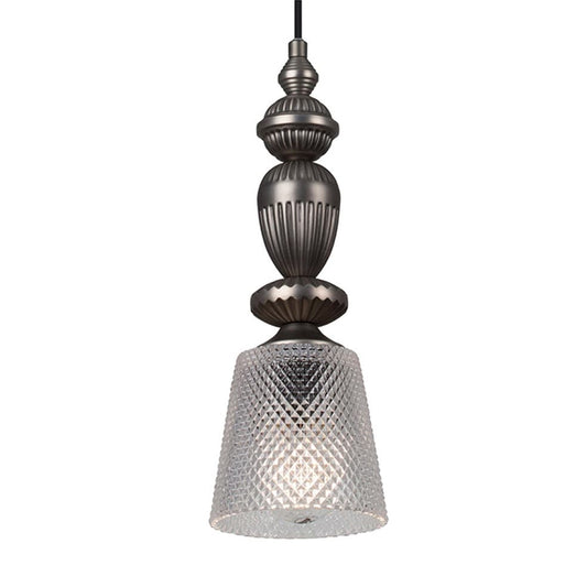 The Lighting Club Pendant Nottingham Glass and Metal Pendant Light P857EU 6007328386377