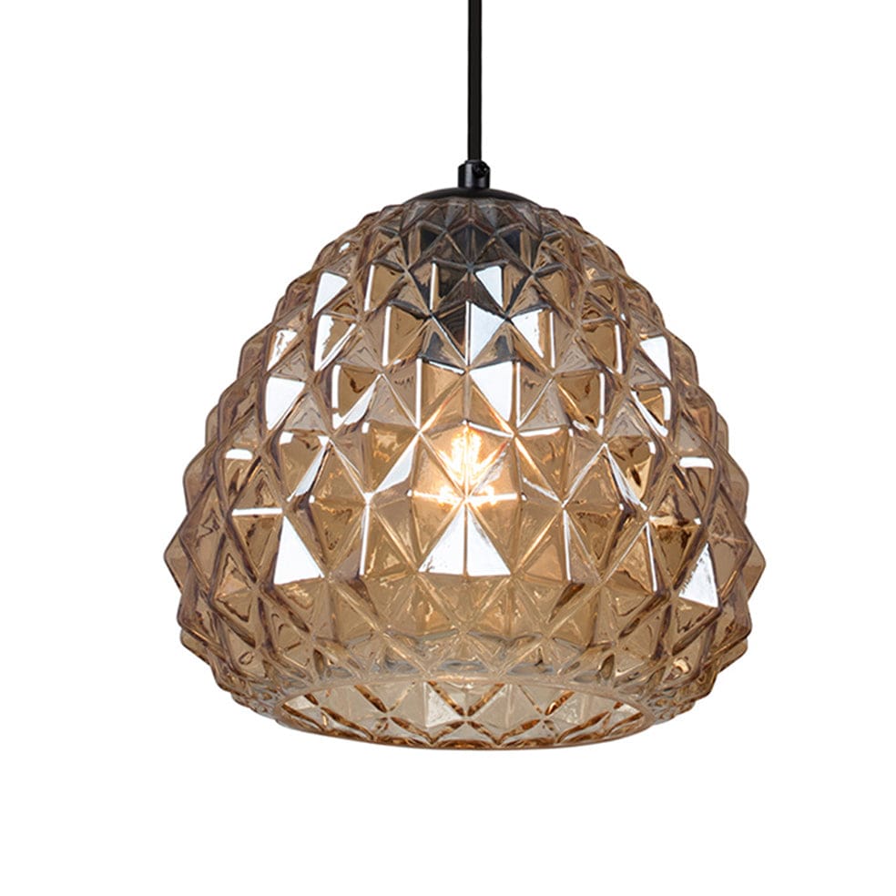 The Lighting Club Champagne Colmar Glass Pendant Light P902CHA 6007328386520