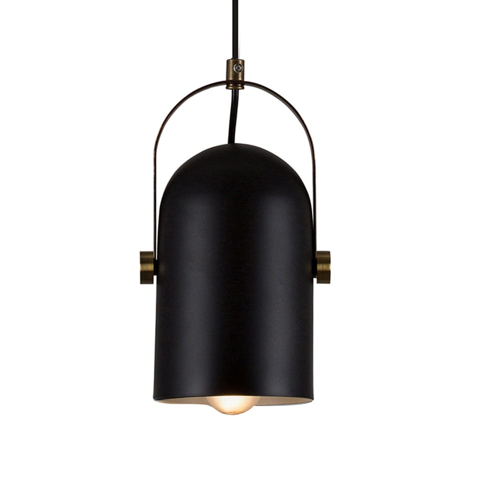 The Lighting Club Black Muse Pendant Light Metal P920B