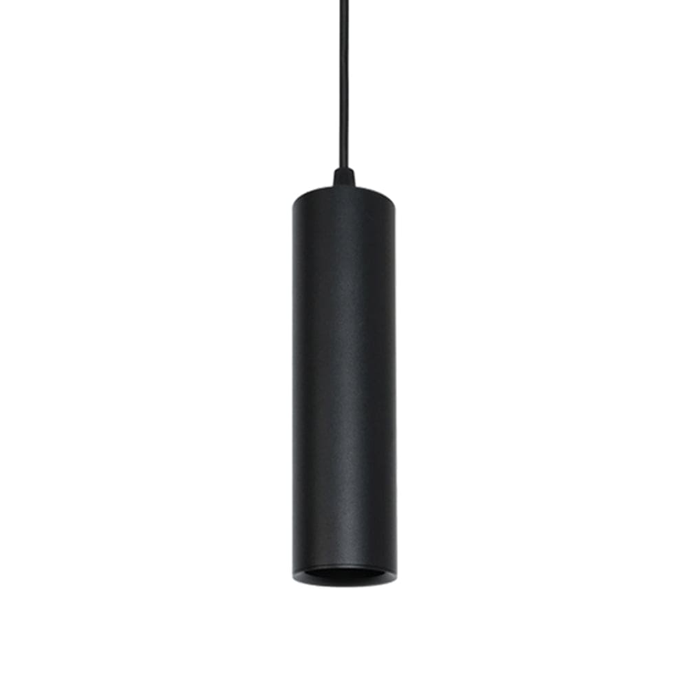 The Lighting Club Pendant Black Tuve Pendant Light in Black, White, Brass or Chrome PEN046/1 BLACK 6007226046502