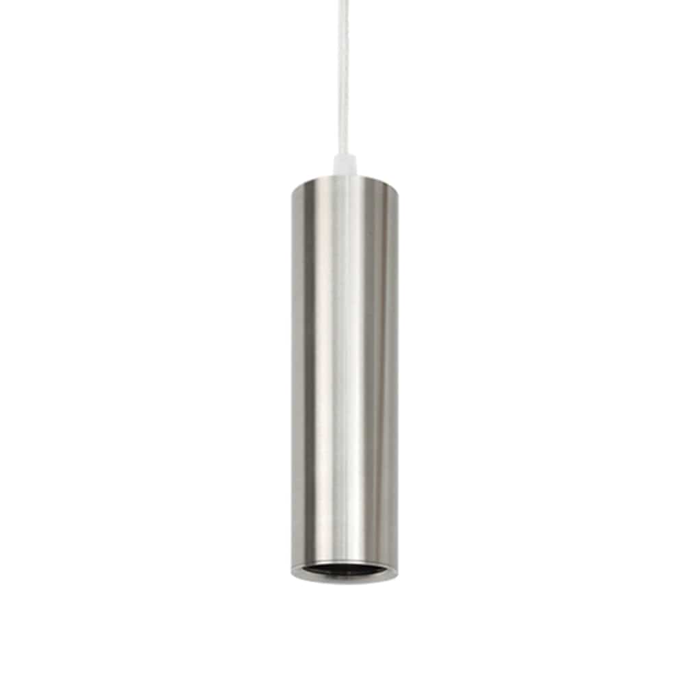 The Lighting Club Pendant Satin Chrome Tuve Pendant Light in Black, White, Brass or Chrome PEN046/1 SATIN CHROM 6007226081367