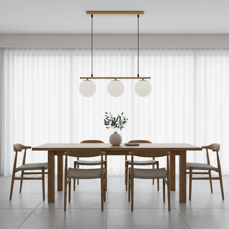 The Lighting Club pendant light Rhea 3 Orb Metal and Glass Pendant Light - Brass PEN155/3 BRASS
