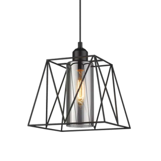 The Lighting Club Colton Glass Pendant Light PEN201 BLACK 6007226075823