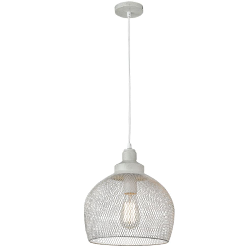 The Lighting Club Lighting Fixtures Lattice Pendant Light PEN208 FRENCH WH 6007226075892