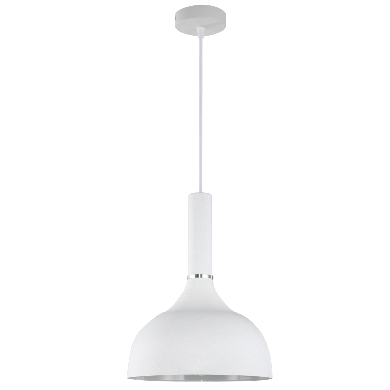 The Lighting Club White Sleek Pendant