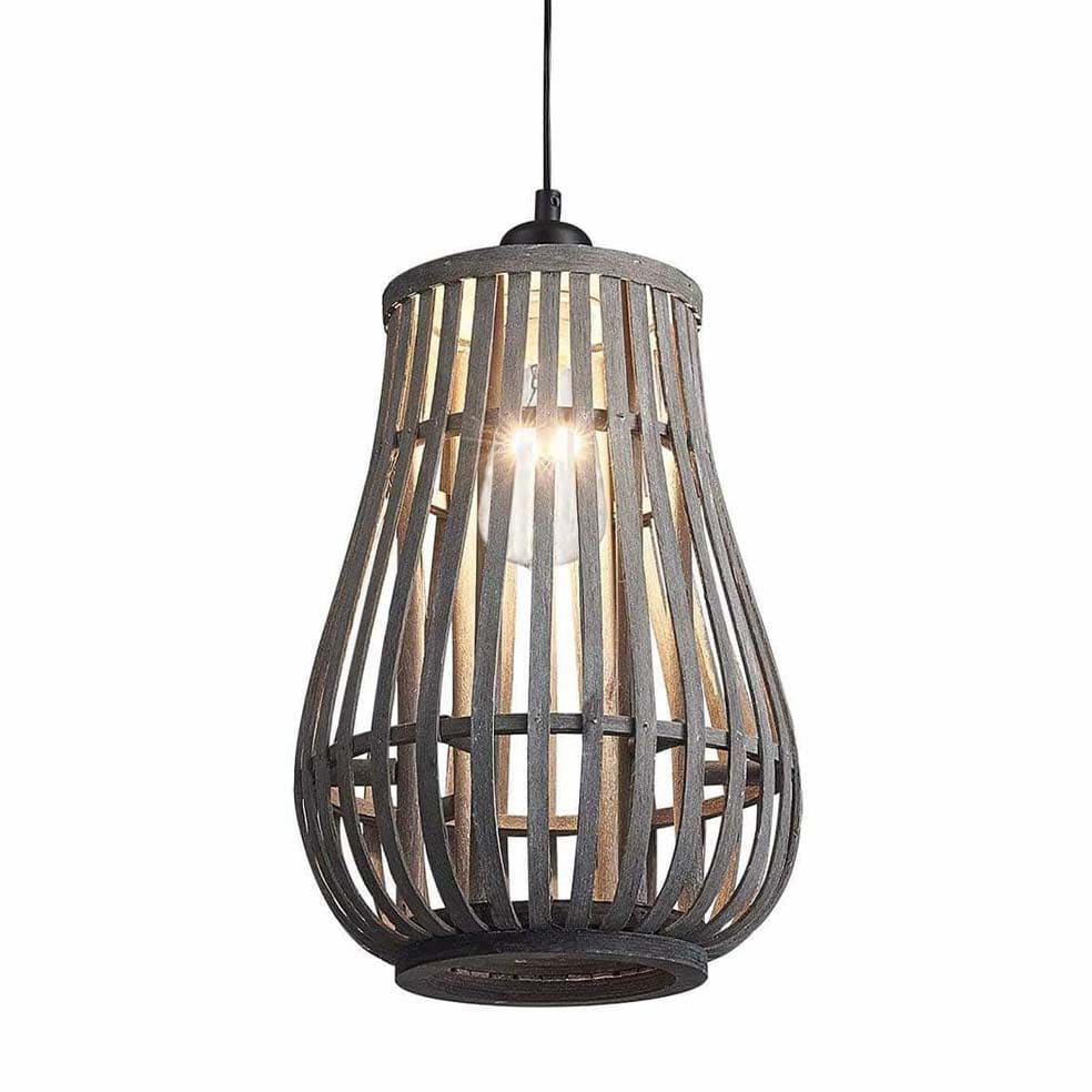 The Lighting Club Lighting Fixtures Becky Rattan Pendant Light PEN218 RATTAN 6007226075380