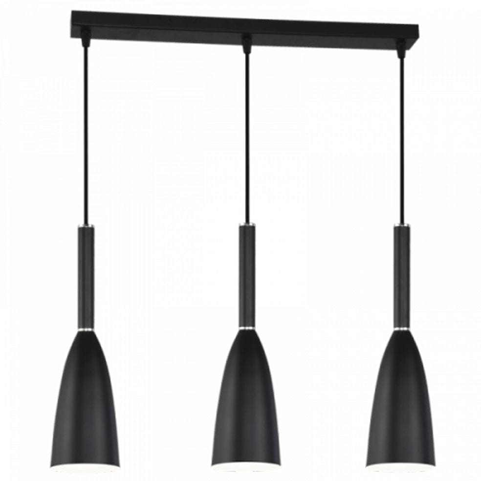 The Lighting Club Pendant Black Jolie 3 Light Pendant Light PEN244/3 BLACK 6007226073225