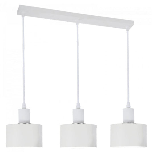 The Lighting Club Pendant White Wyatt 3 Light Pendant PEN245/3 WHITE 6007226073256