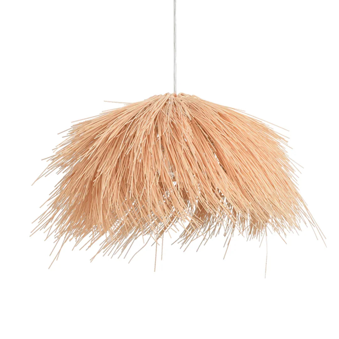 The Lighting Club pendant Sundara Wood and Rattan Pendant Light PEN258 RATTAN 6007226090604