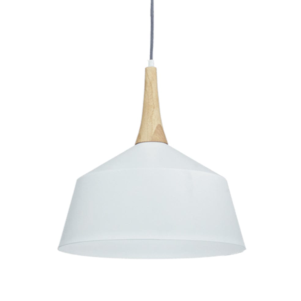 The Lighting Club Lighting Fixtures White Ramba Pendant Light Metal PEN393/1 WHITE 6007226063516