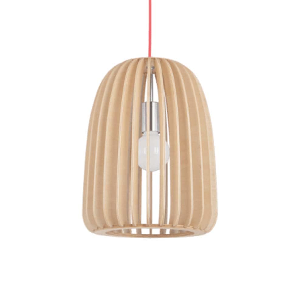 The Lighting Club Clothing Fizzling Tall Pendant Light PEN445 WOOD 6007226065121