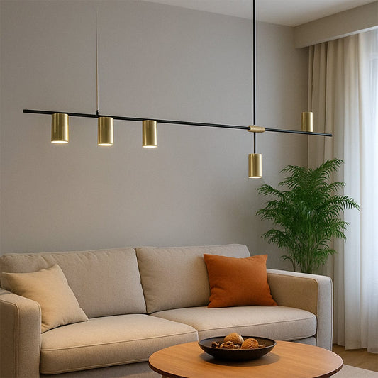The Lighting Club Lighting Titanio Pendant Light Metal 5 Light
