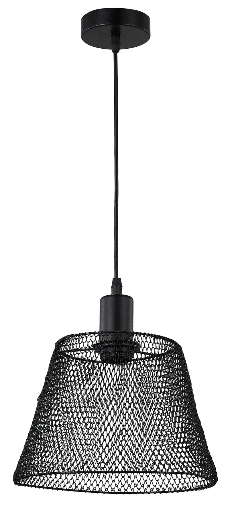 The Lighting Club Pendant Black Bamba Steel Mesh Pendant Light PEN515 BLACK