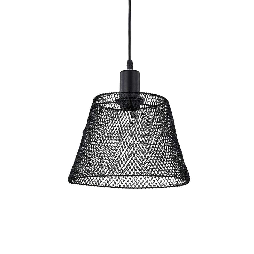 The Lighting Club Pendant Black Bamba Steel Mesh Pendant Light Black | Gold | Chrome PEN515 BLACK