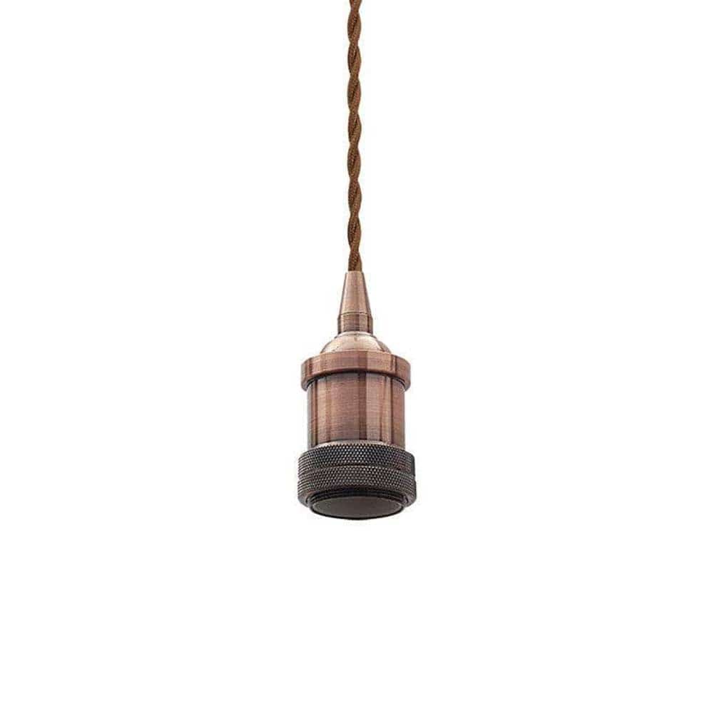 The Lighting Club Pendant Bronze Lamp Holder Pendant Light PEN541 RED BRONZE 6007226059830