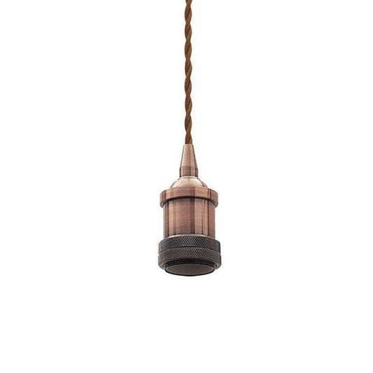 The Lighting Club Pendant Bronze Lamp Holder Pendant Light PEN541 RED BRONZE 6007226059830