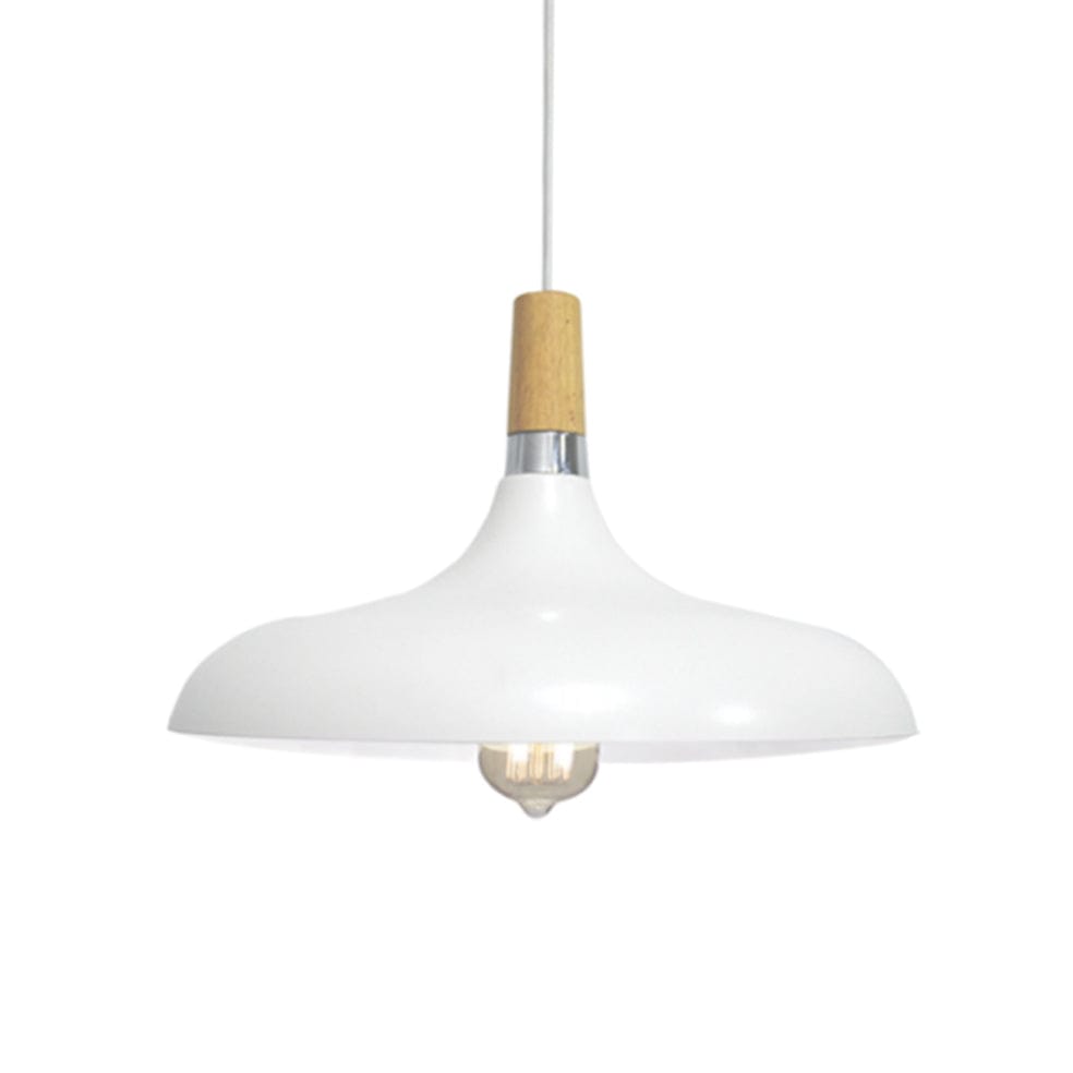 The Lighting Club Lighting White Aruba Curve Pendant Light PEN555 WHITE 6007226075649
