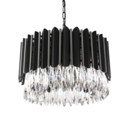 The Lighting Club Lighting Criostail Metal and Crystal Pendant Light PEN562 CHROME 6007226075700