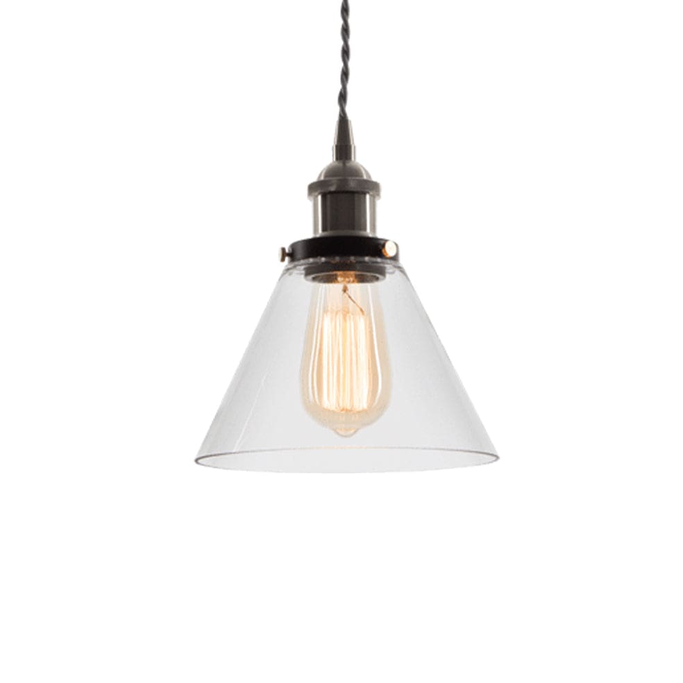The Lighting Club Ceiling Light Fixtures Hindley Pendant Light Glass PEN576 SATIN 6007226066340