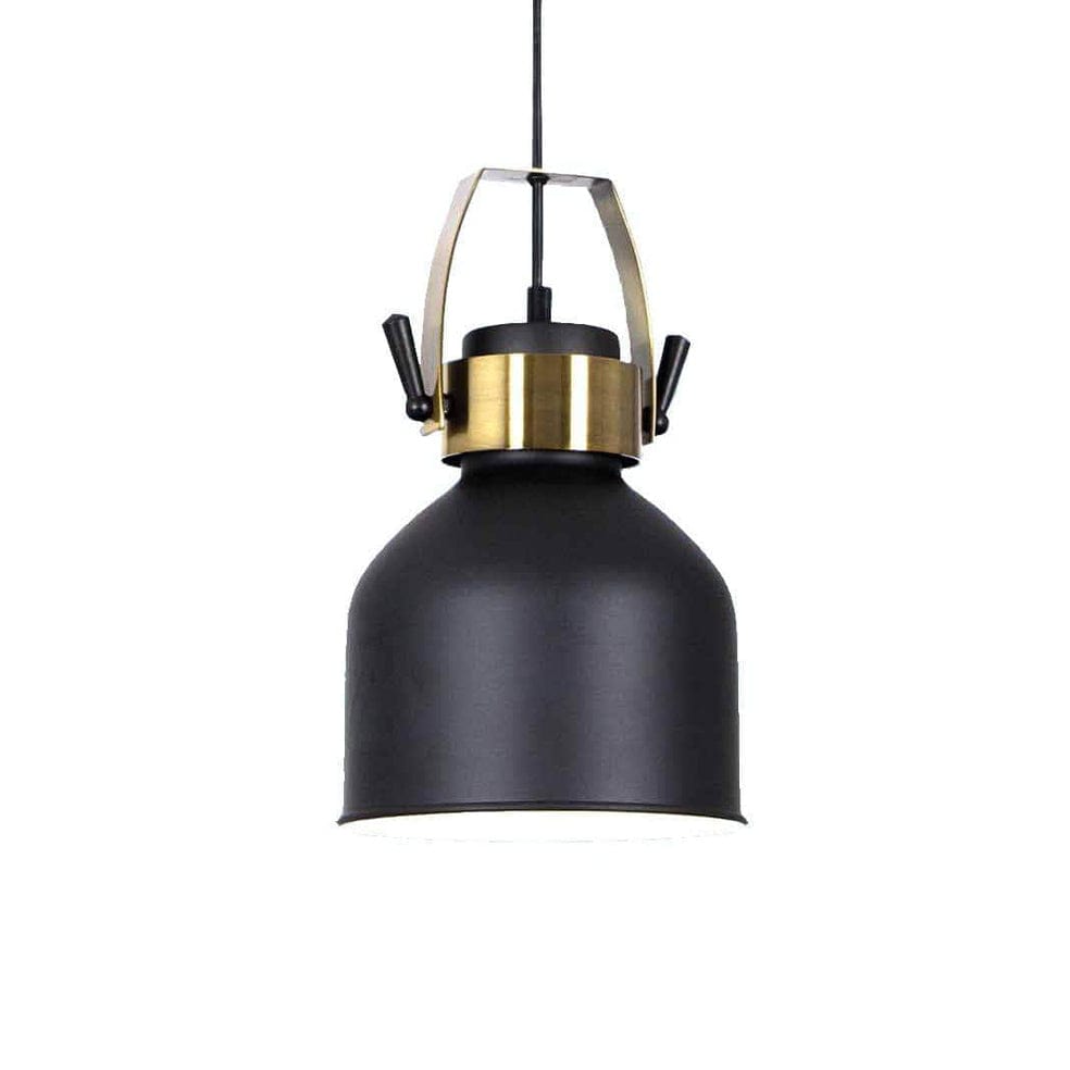 The Lighting Club Chandeliers Urban Mini Pendant Light Gold and Matt Black PEN590 BLACK 6007226066463