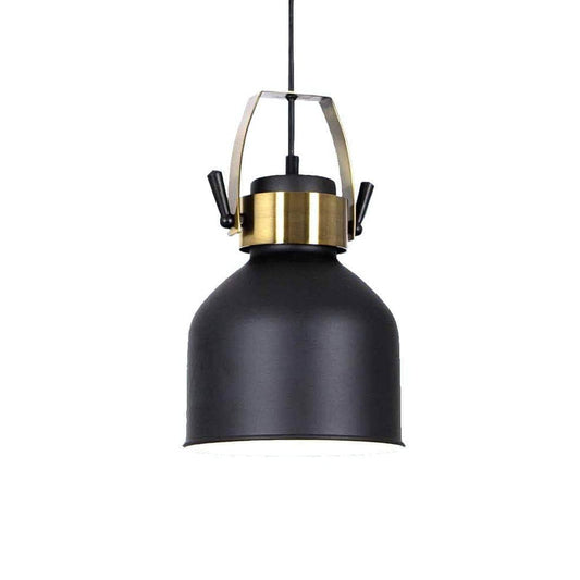 The Lighting Club Chandeliers Urban Mini Pendant Light Gold and Matt Black PEN590 BLACK 6007226066463