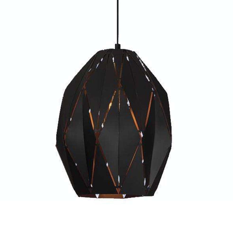 The Lighting Club Geo Gatsby Pendant Light Black PEN592 BLACK 6007226066647