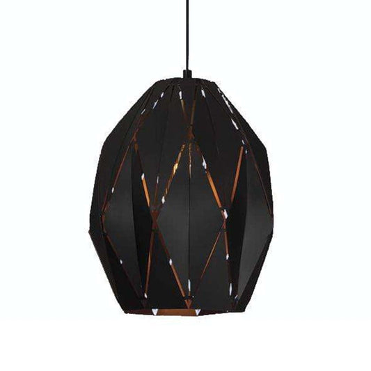 The Lighting Club Geo Gatsby Pendant Light Black PEN592 BLACK 6007226066647