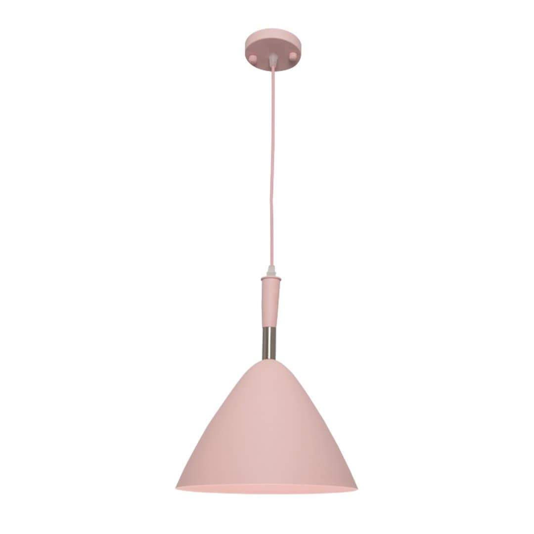 The Lighting Club Pink Scandi Pendant