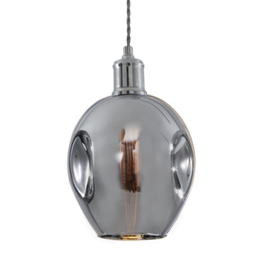 The Lighting Club lighting Chrome Bliss Glass Pendant Light PEN610 CHROME 6007226068160